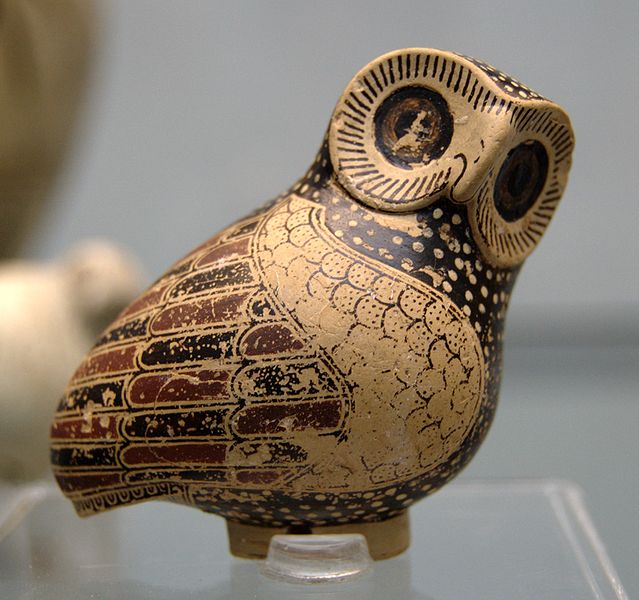 Aryballe原始形的猫头鹰，公元前约630年。公元前打开挂在绞索下的臀部，在基地的洞-ub.jpg