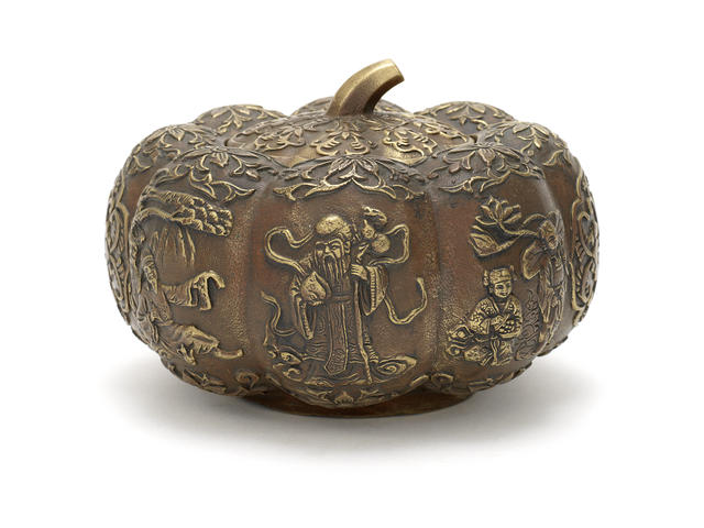 铜鎏金南瓜表格框盖-19世纪3,000 - 4,000英镑.jpg