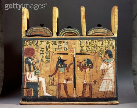 彩绘木shabti框描绘了重的灵魂，公元前1000年，新王国.jpg
