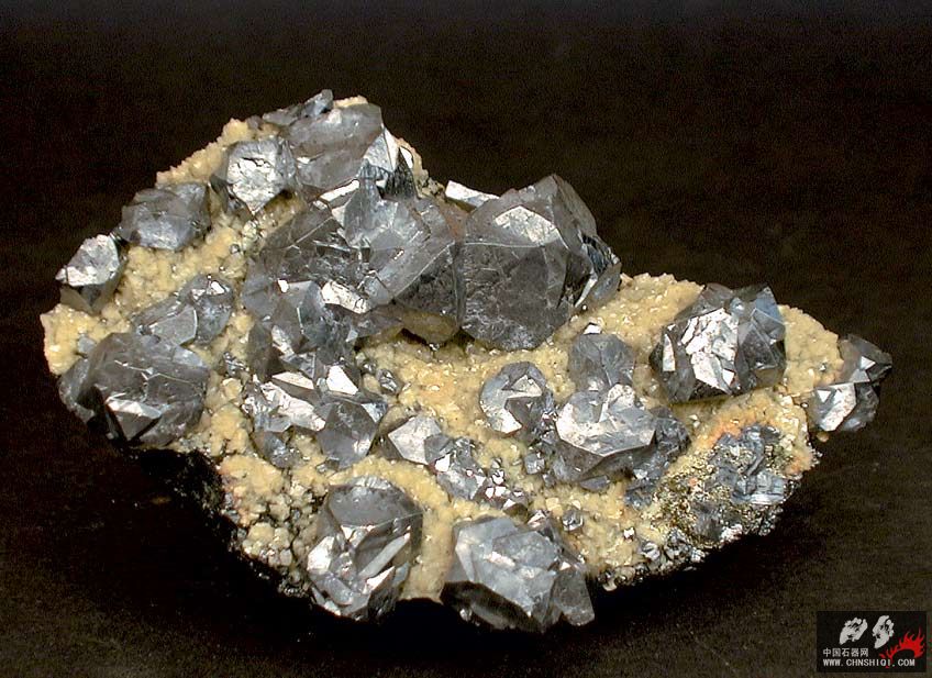 方铅矿与菱铁矿 罗马尼亚 8 × 5.5 × 4厘米.jpg